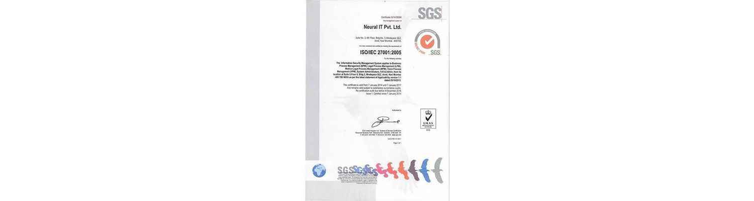 ISO 27001 Certification