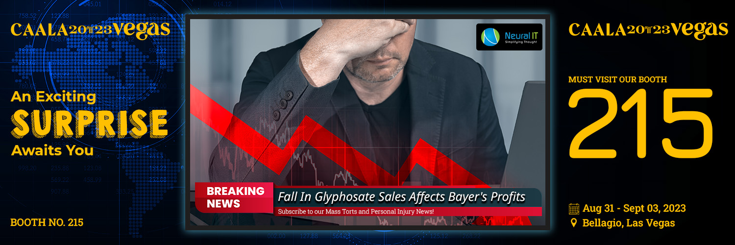 Fall In Glyphosate Sales Affects Bayer's Profits