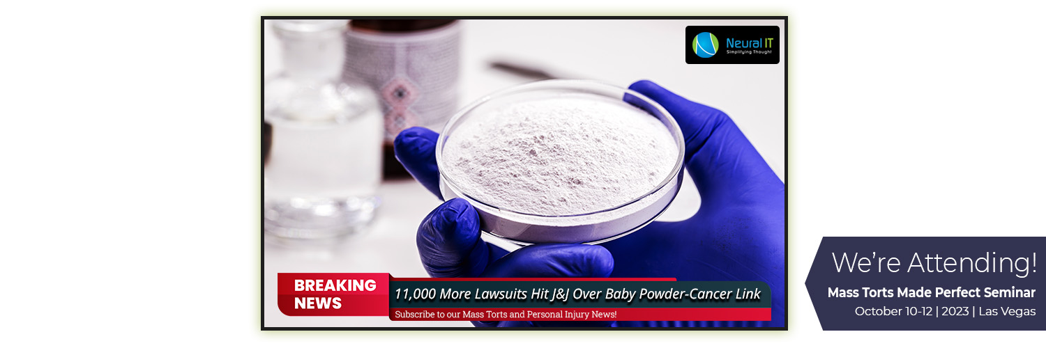 11,000 More Lawsuits Hit J&J Over Baby Powder-Cancer Link