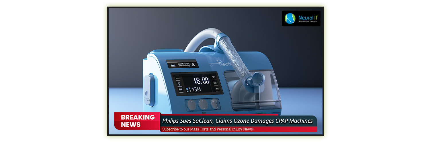 Philips Sues SoClean, Claims Ozone Damages CPAP Machines