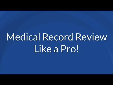 How We Do | Medical Record Review
