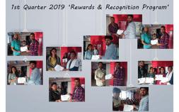 1st Quarter 2019 ‘Rewards & Recognition Program'