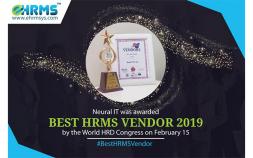 Best HRMS Vendor 2019