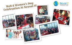 Holi & Women's Day 2020 Celebration At Neural IT