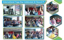 International Yoga Day celebrated at Neural IT