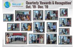 Quarterly 'Rewards & Recognition' Oct. '19 - Dec. '19