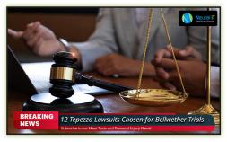 12 Tepezza Lawsuits Chosen for Bellwether Trials