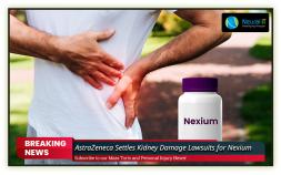 AstraZeneca Settles Kidney Damage Lawsuits for Nexium