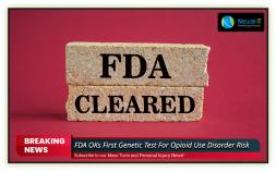 FDA OKs First Genetic Test For Opioid Use Disorder Risk