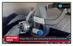 Philips Halts U.S. Sales of Breathing Machines Amid Recall